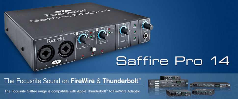 Focusrite Saffire Pro 14 کارت صدا