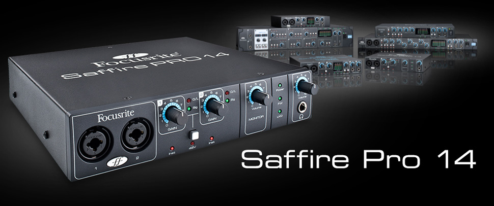 Focusrite Saffire Pro 14 کارت صدا