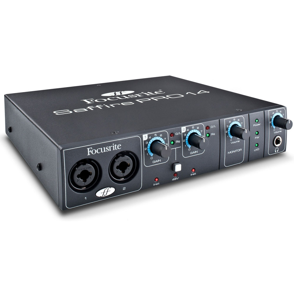 قیمت خرید فروش کارت صدا فوکوسرایت Focusrite Saffire Pro 14