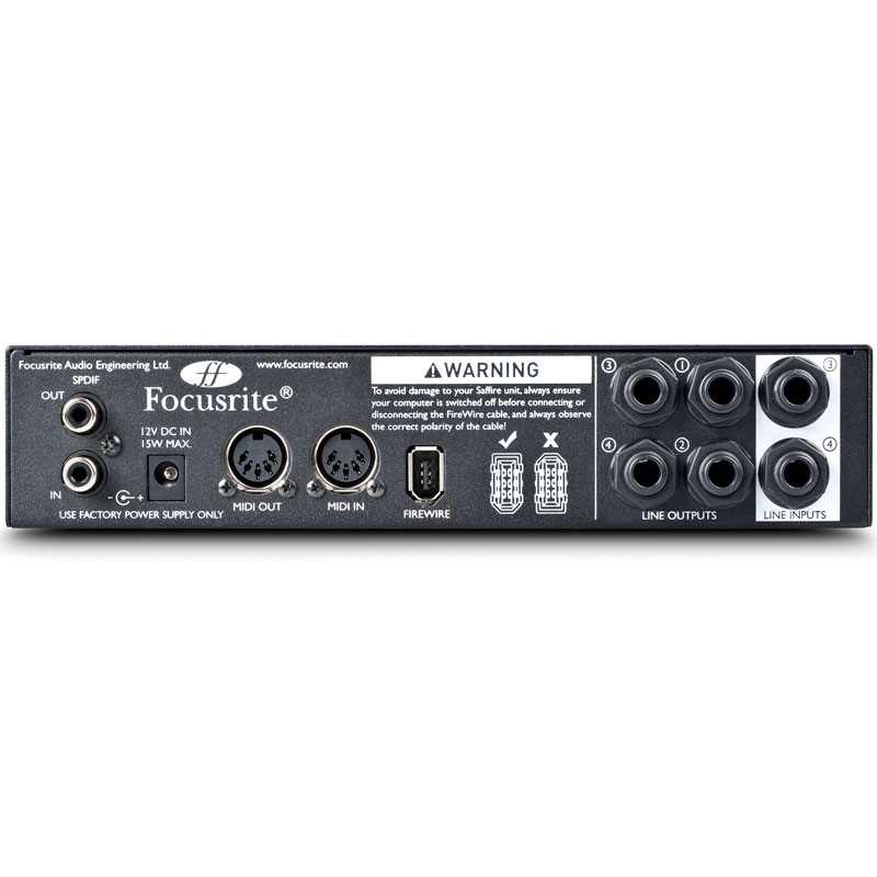 کارت صدا فوکوسرایت Focusrite Saffire Pro 14