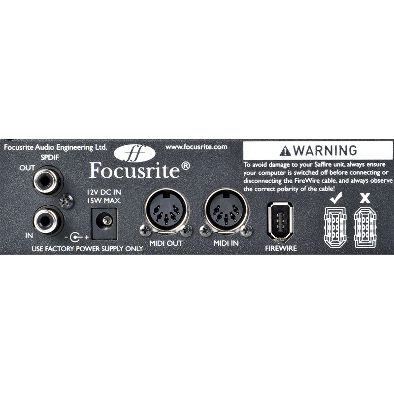 کارت صدا فوکوسرایت Focusrite Saffire Pro 14
