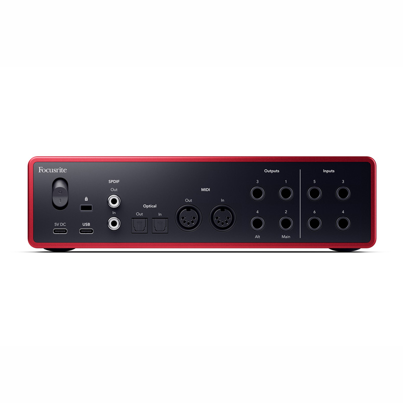 کارت صدا فوکوسرایت Focusrite Scarlett 16i16 4th Gen