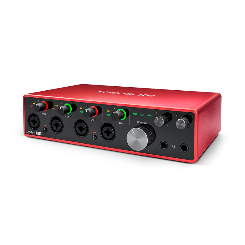 کارت صدا فوکوسرایت Focusrite Scarlett 18i8 3rd Gen
