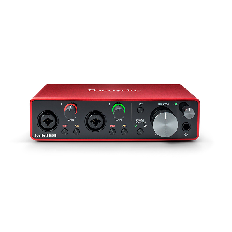قیمت خرید فروش کارت صدا فوکوسرایت Focusrite Scarlett 2i2 3rd Gen
