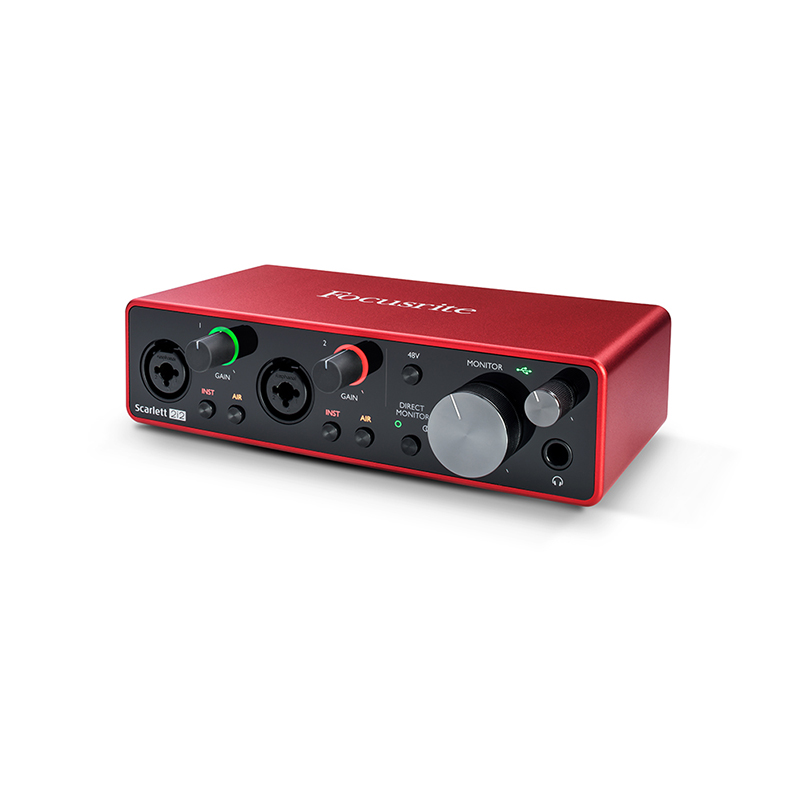کارت صدا فوکوسرایت Focusrite Scarlett 2i2 3rd Gen