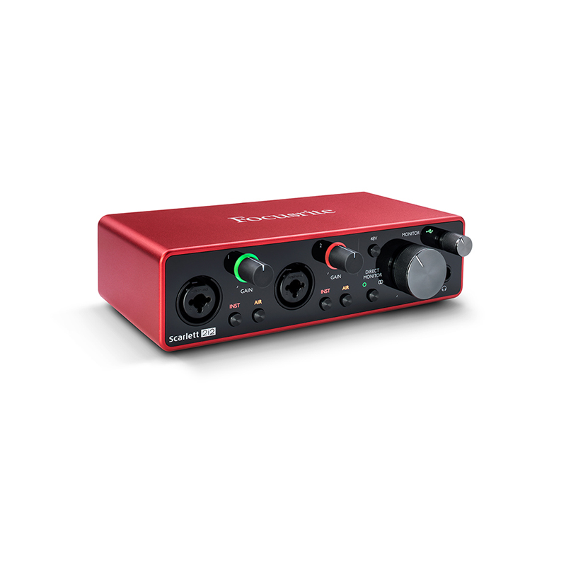 کارت صدا فوکوسرایت Focusrite Scarlett 2i2 3rd Gen