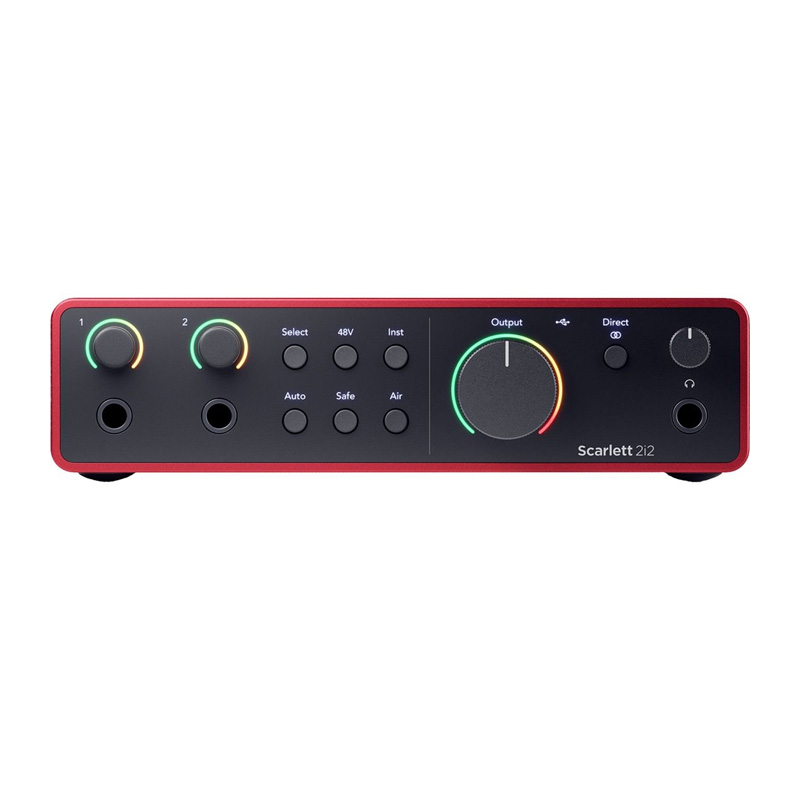 کارت صدا فوکوسرایت Focusrite Scarlett 2i2 4th Gen