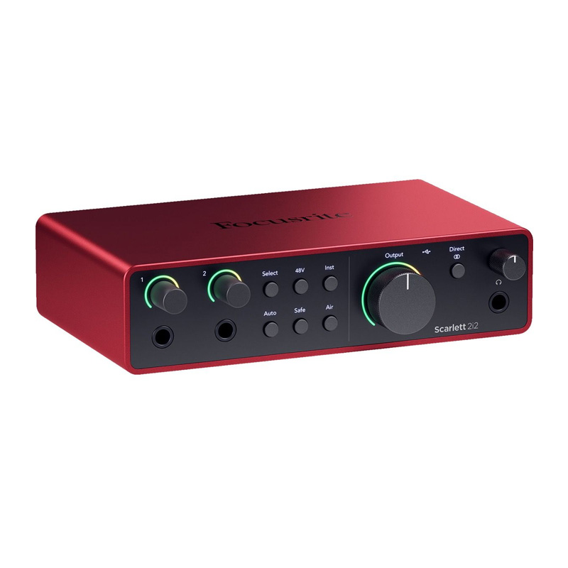 کارت صدا فوکوسرایت Focusrite Scarlett 2i2 4th Gen