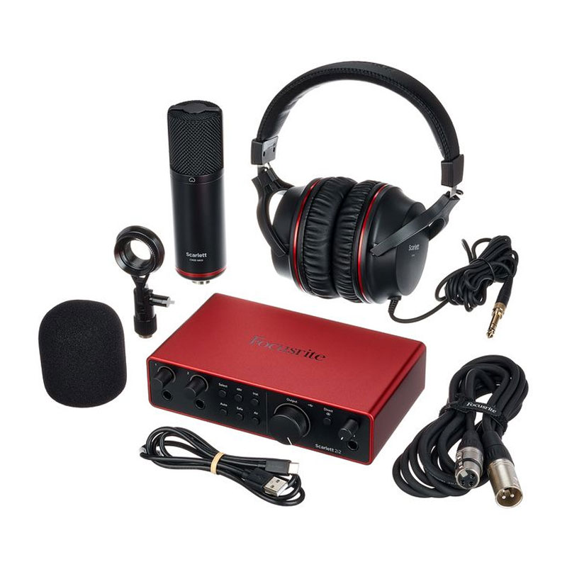 قیمت خرید فروش کارت صدا فوکوسرایت Focusrite Scarlett 2i2 Studio 4th Gen