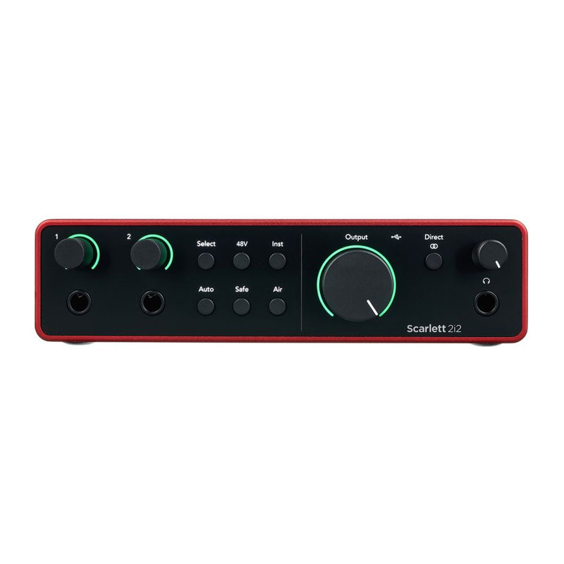 کارت صدا فوکوسرایت Focusrite Scarlett 2i2 Studio 4th Gen
