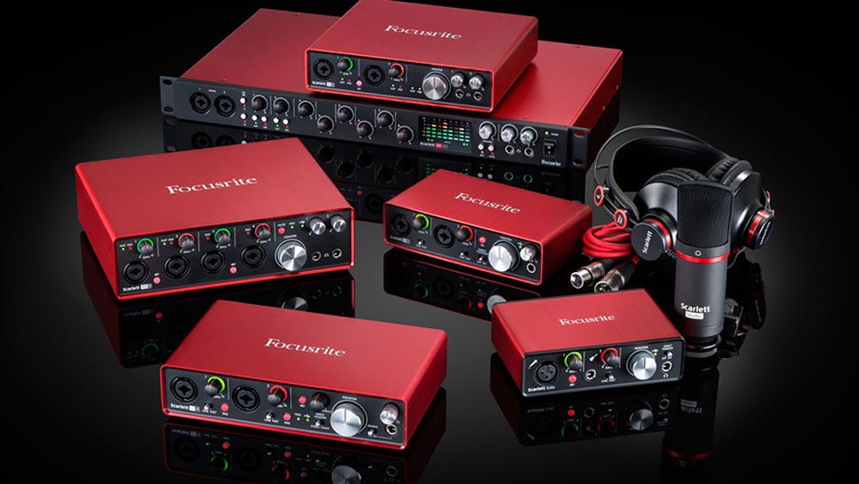 نسل دوم کارت صداهای سری اسکارلت کمپانی فوکوسرایت Focusrite Scarlett Series