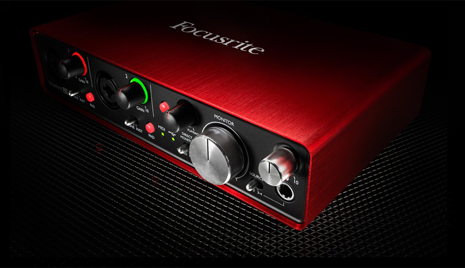 Focusrite Scarlett 2i4 G2 کارت صدا