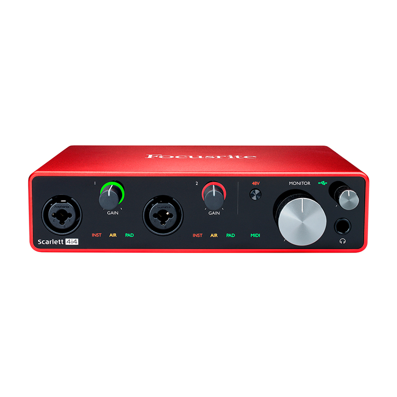 قیمت خرید فروش کارت صدا فوکوسرایت Focusrite Scarlett 4i4 3rd Gen