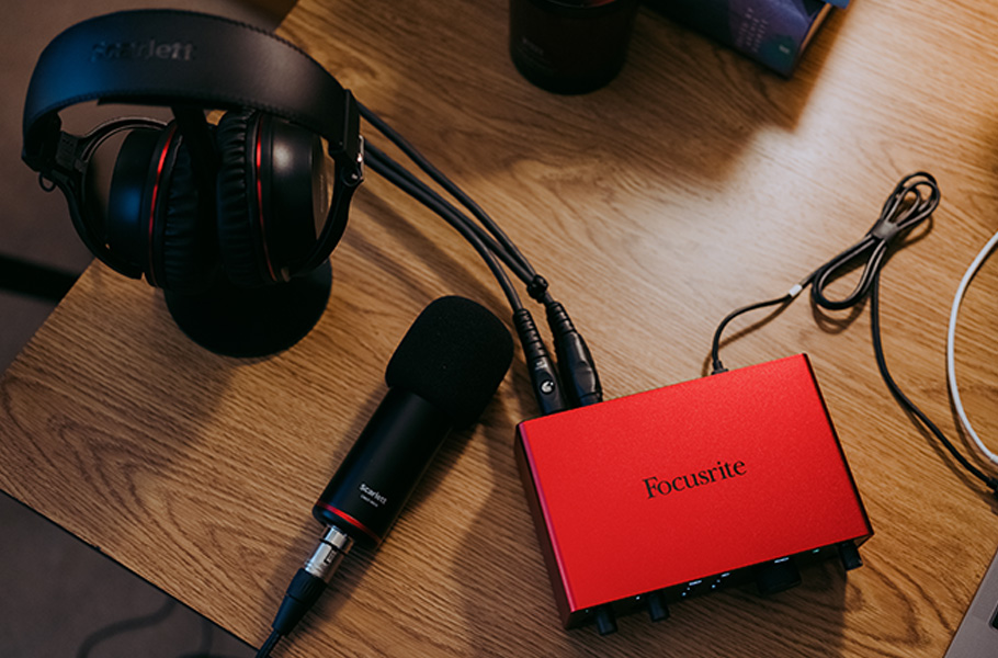 کارت صدا Focusrite Scarlett 4i4 4th Gen