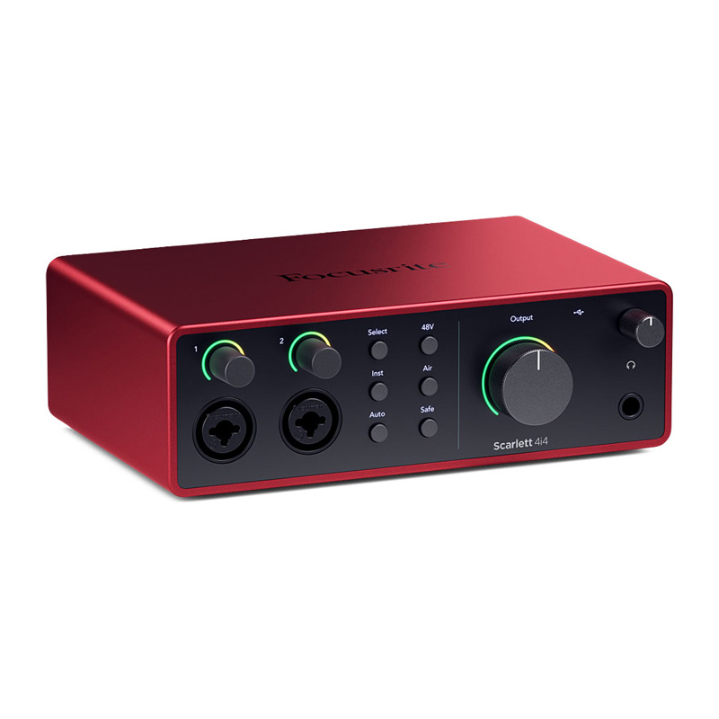 کارت صدا فوکوسرایت Focusrite Scarlett 4i4 4th Gen