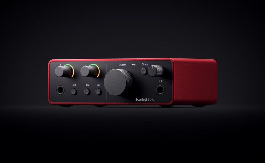 کارت صدا Focusrite Scarlett Solo 4th Gen