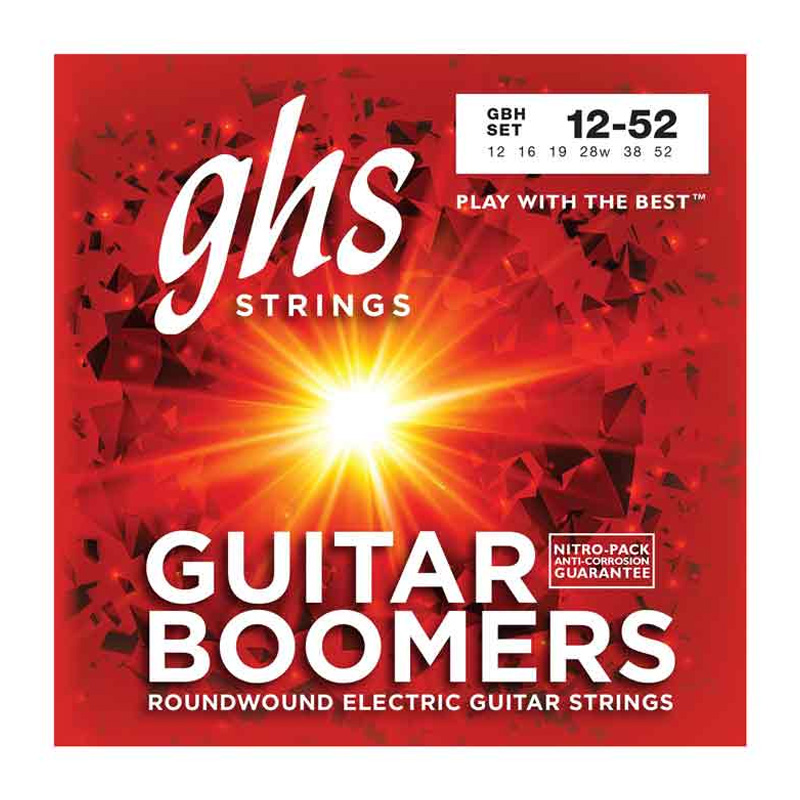 قیمت خرید فروش سیم گیتار الکتریک جی اچ اس GHS Boomers 12 52