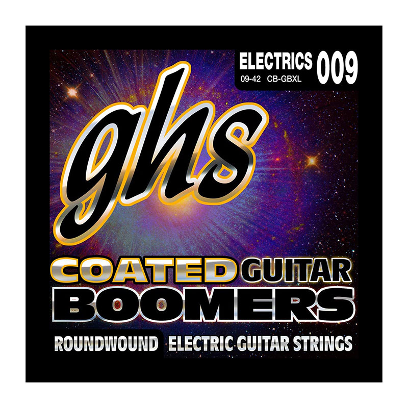 قیمت خرید فروش سیم گیتار الکتریک جی اچ اس GHS Coated Boomers Electric Guitar Strings 09-42