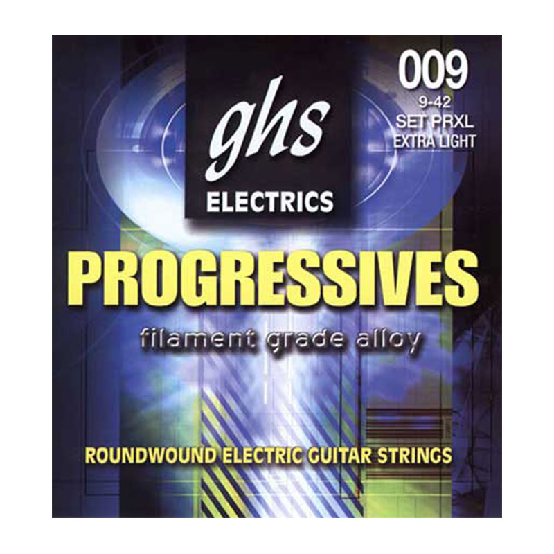 قیمت خرید فروش سیم گیتار الکتریک جی اچ اس GHS Progressives Electric Guitar Strings 09-42