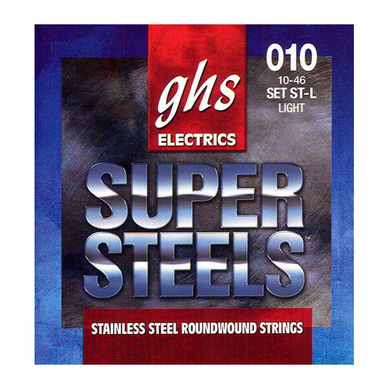 قیمت خرید فروش سیم گیتار الکتریک جی اچ اس GHS Super Steels 10 46