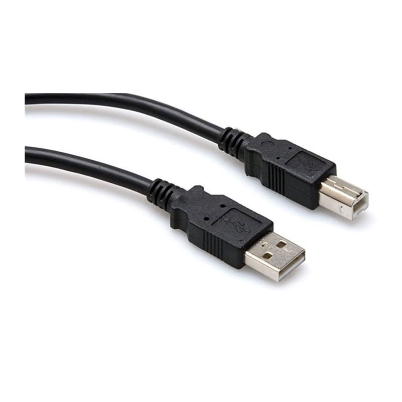 قیمت خرید فروش کابل رابط هوسا Hosa USB 2.0 Cable A to B (0.5')