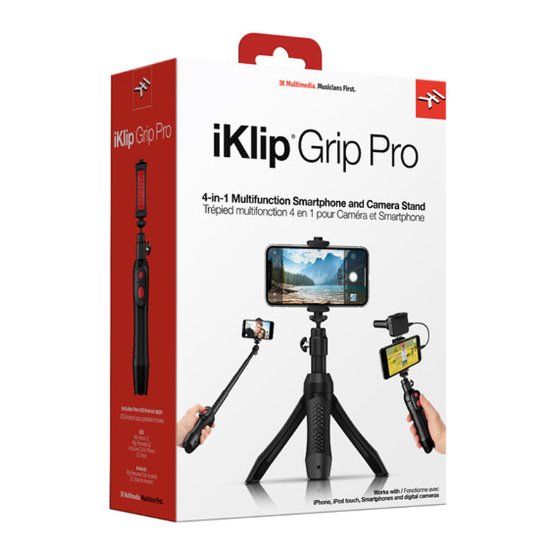 پایه موبایل و دوربین آی کی مولتی مدیا IK Multimedia iKlip Grip Pro