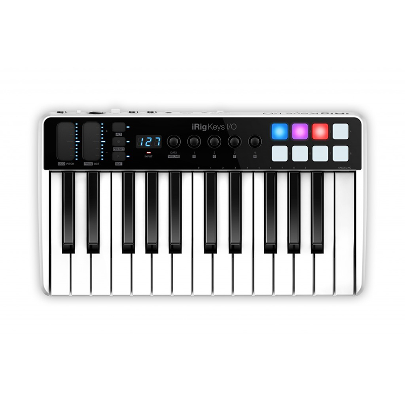 قیمت خرید فروش میدی کنترلر و کارت صدا آی کی مولتی مدیا IK Multimedia iRig Keys I/O 25