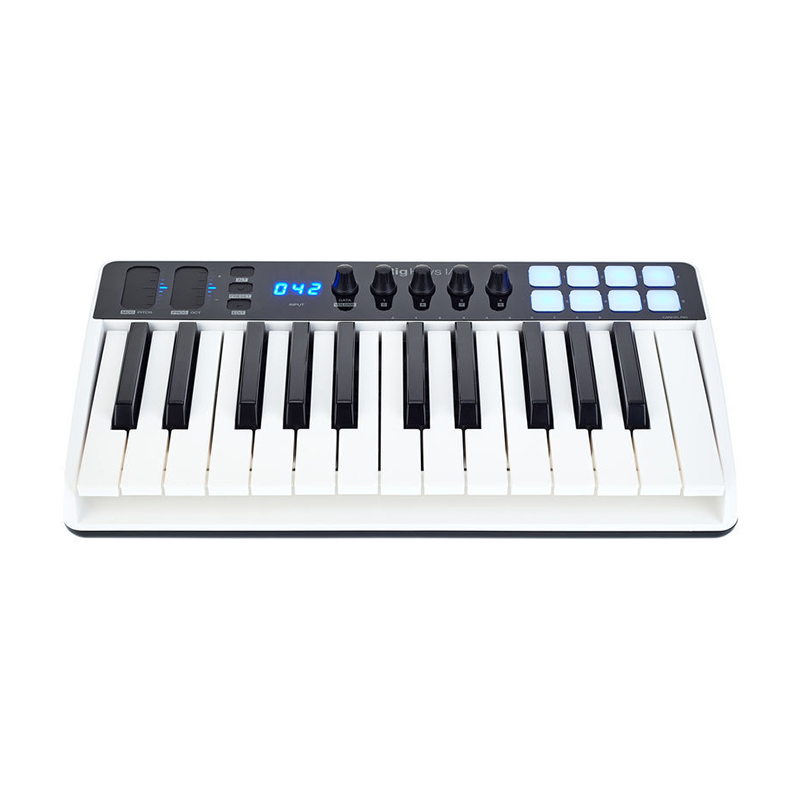 میدی کنترلر و کارت صدا آی کی مولتی مدیا IK Multimedia iRig Keys I/O 25