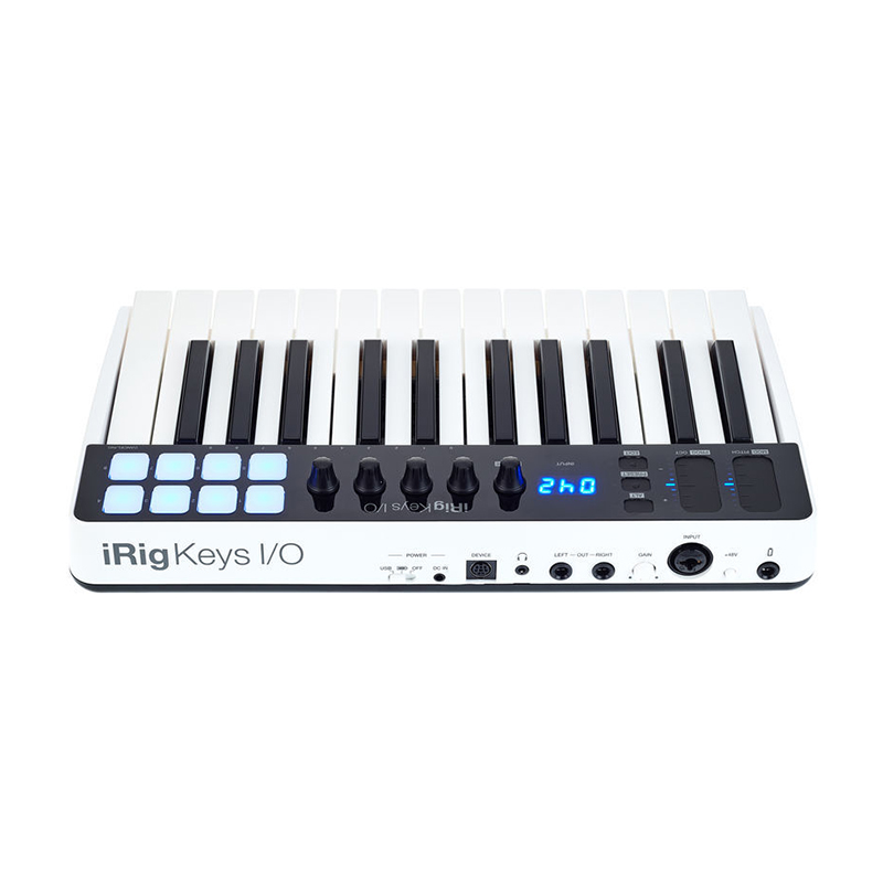میدی کنترلر و کارت صدا آی کی مولتی مدیا IK Multimedia iRig Keys I/O 25
