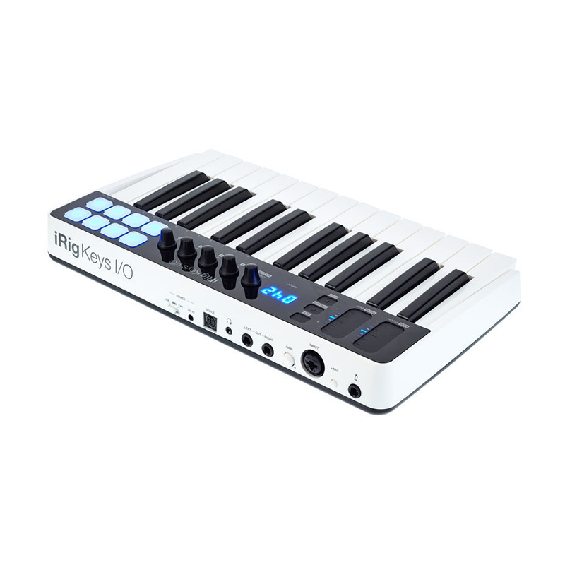 میدی کنترلر و کارت صدا آی کی مولتی مدیا IK Multimedia iRig Keys I/O 25