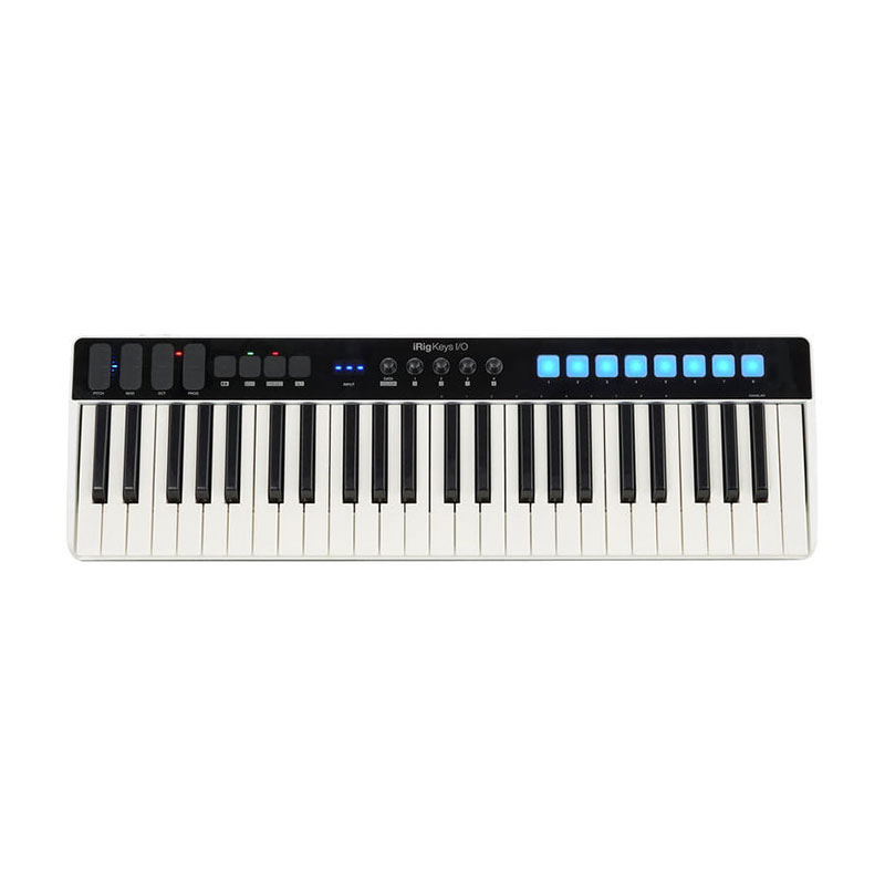 میدی کنترلر و کارت صدا آی کی مولتی مدیا IK Multimedia iRig Keys I/O 49
