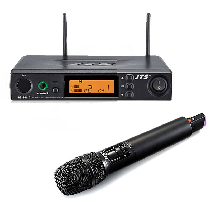 قیمت خرید فروش میکروفن بیسیم جی تی اس JTS 8011 D