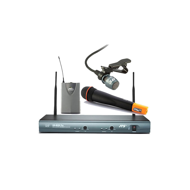 قیمت خرید فروش میکروفن بیسیم جی تی اس JTS US-802d Pro/MH-700/PT900b/CM501
