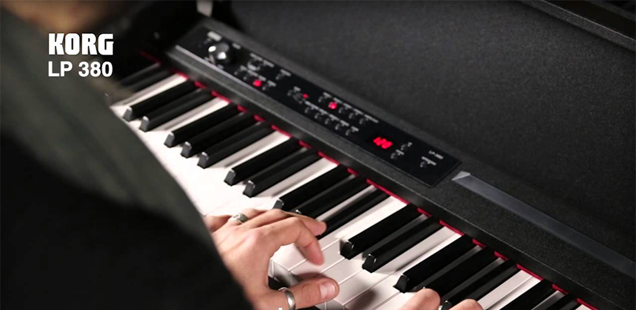 KORG LP-380-RW پیانو دیجیتال