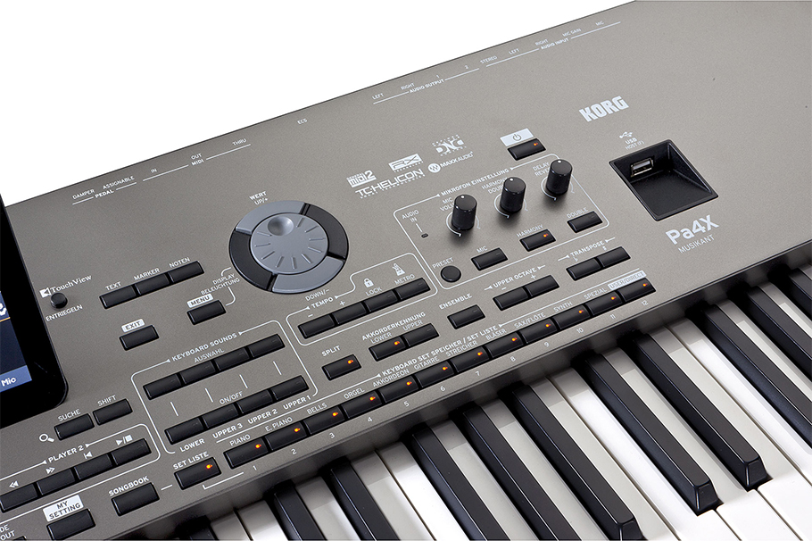 KORG Pa4X 76 کیبورد ارنجر موسیقی