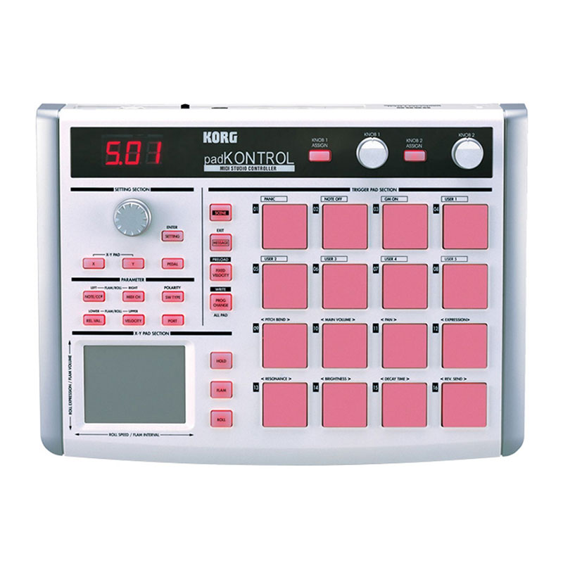 قیمت خرید فروش پد کنترلر کرگ KORG PadKONTROL White