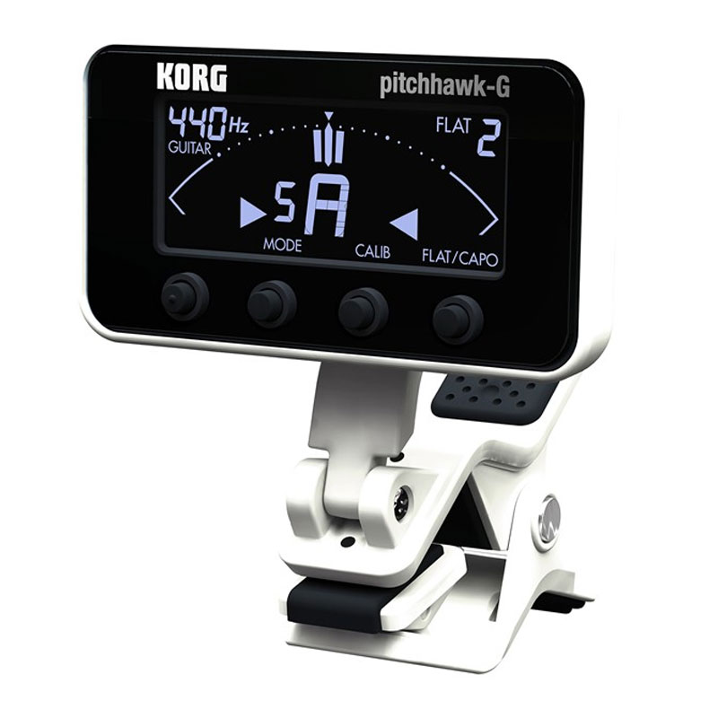 تیونر گیتار کرگ Korg PitchHawk-G-White