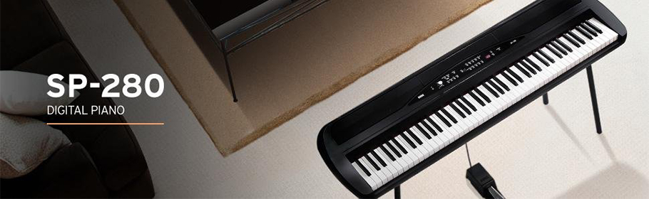 KORG SP-280-WH پیانو دیجیتال
