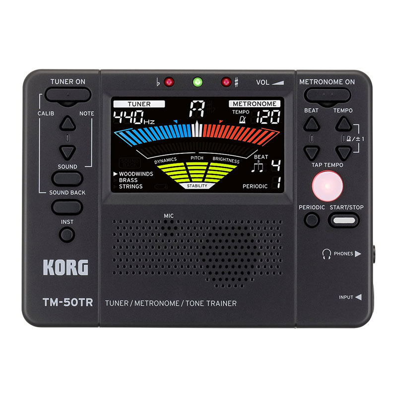 قیمت خرید فروش تیونر گیتار کرگ Korg TM-50TR-BK