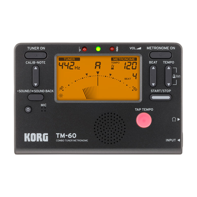 قیمت خرید فروش مترونم و تیونر کرگ Korg TM-60 - Black