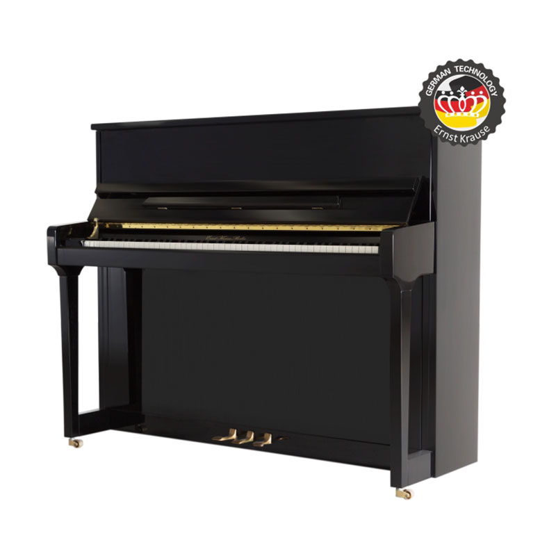 قیمت خرید فروش پیانو آکوستیک کراوس Krause Model KC123 Polish Ebony