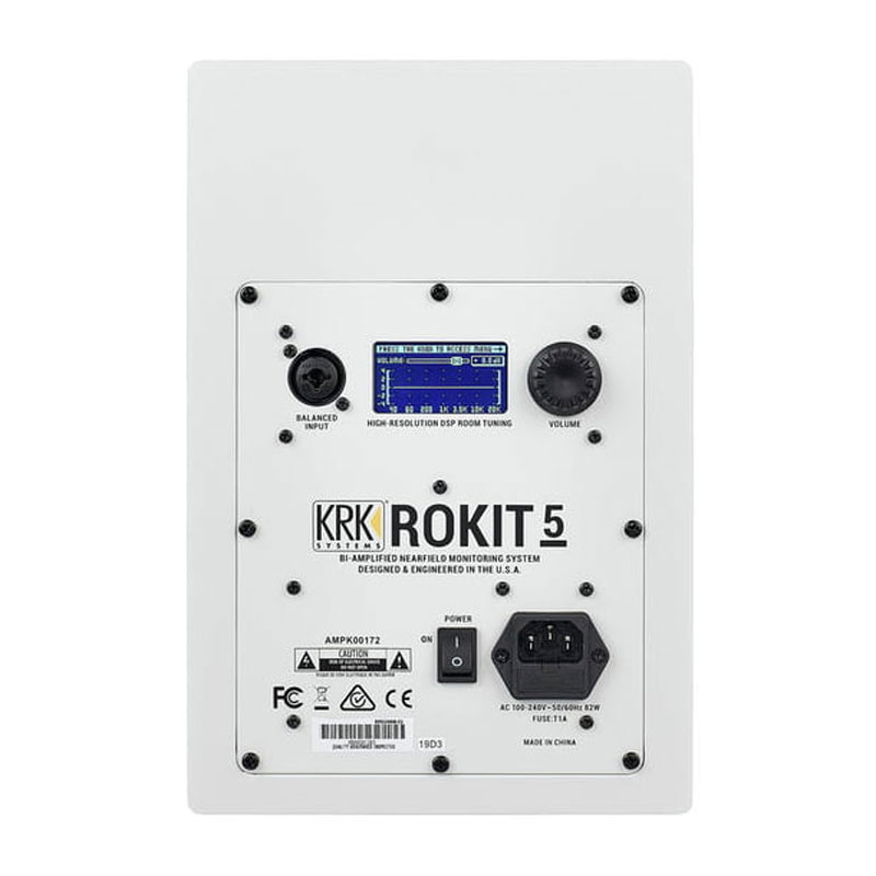 اسپیکر مانیتورینگ کی آر کی KRK Rokit 5 G4 White Noise