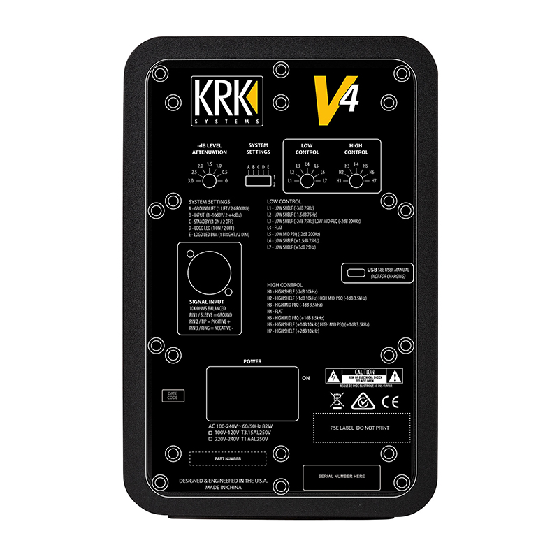 اسپیکر مانیتورینگ کی آر کی KRK V4 S4
