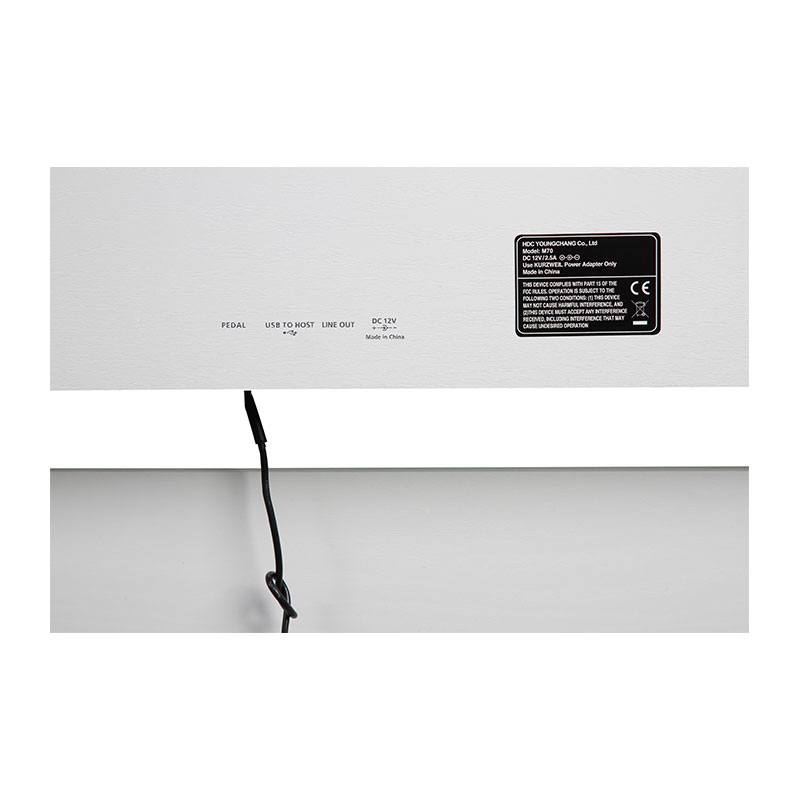 پیانو دیجیتال کورزویل Kurzweil M70 WH