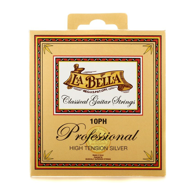قیمت خرید فروش سیم گیتار کلاسیک لابلا La Bella 10PH Professional High Tension Silver
