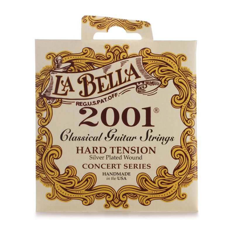 قیمت خرید فروش سیم گیتار کلاسیک لابلا La Bella 2001 Classical – Hard Tension