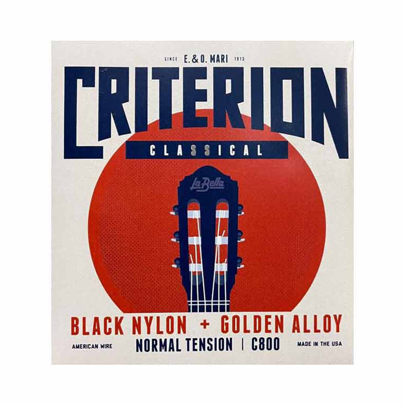 قیمت خرید فروش سیم گیتار کلاسیک لابلا La Bella C800 Criterion Black Nylon