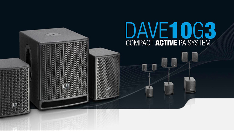 LD SYSTEMS DAVE 10 G3 اسپیکر | باند اکتیو