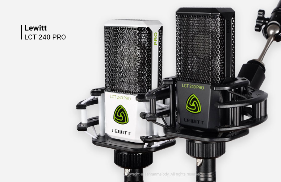 میکروفون استودیویی Lewitt LCT 240 PRO Black Bundle