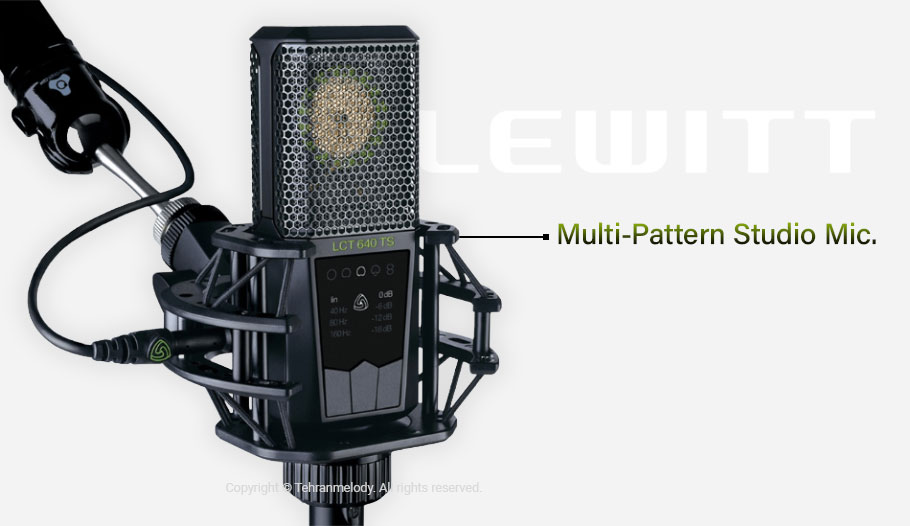 میکروفون استودیویی Lewitt LCT 640 TS